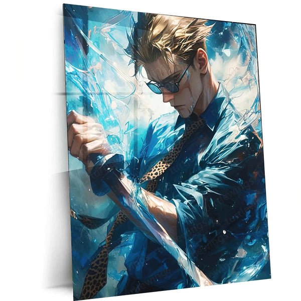 Nanami Kento Metal Poster ? The Reliable Jujutsu Sorcerer