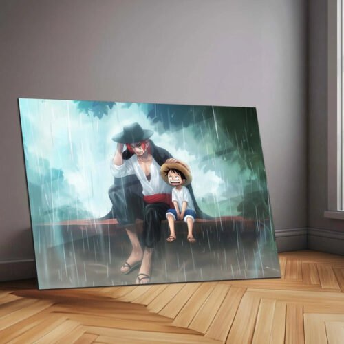 Anime Metal Poster | One Piece Luffy Metal Poster ? Iconic Anime Wall Art