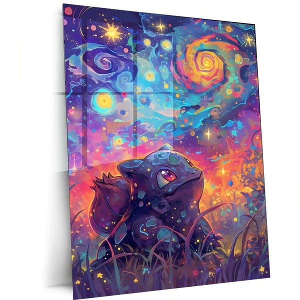 Bulbasaur Oil Painting Poster ? Vintage Pok?mon Art Illustration