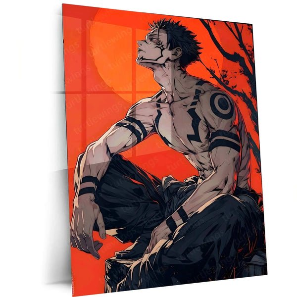Ryomen Sukuna ? Jujutsu Kaisen Metal Poster