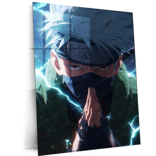 Anime Metal Poster | Kakashi Hatake ? Naruto Metal Poster 02