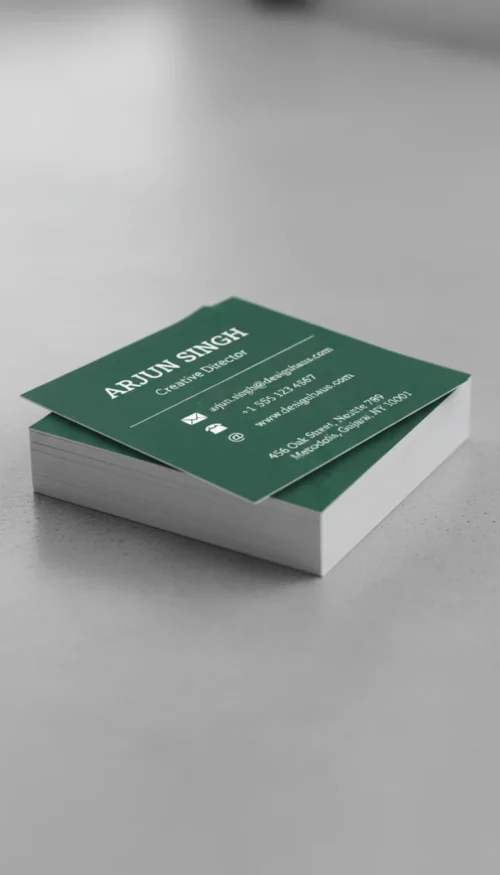 Square Visiting Card