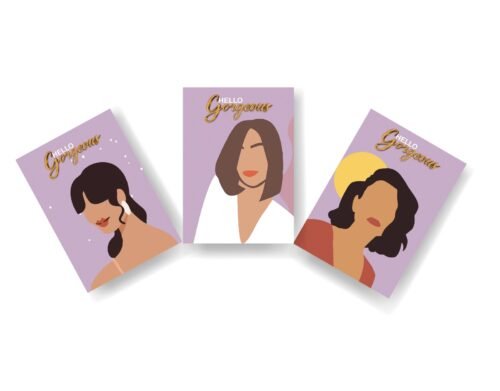 Thick Jewellery Display Tag Cards  Elegant Packaging for Earrings, Necklaces, & Accessories | Long-Lasting, Custom Illustration Print - Image 2