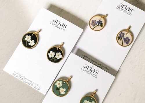 Thick Jewelry Display Tag Cards