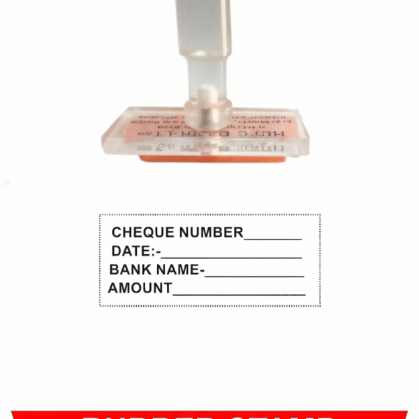 Rubber Stamp (Rectangle Shape)  55X35 mm