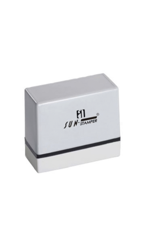 Type - F (Rectangle Stamp) 22X50 mm