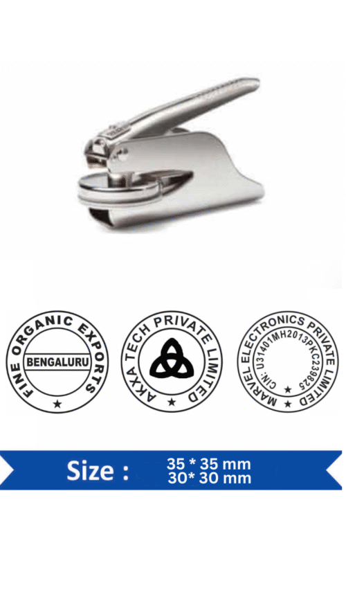 Paper Embosser (30*30 MM, 35*35 MM) - Image 2