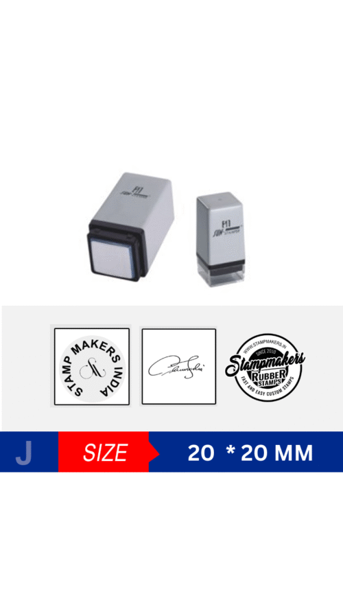 Type - J (Round Stamp) 20X20 mm - Image 2