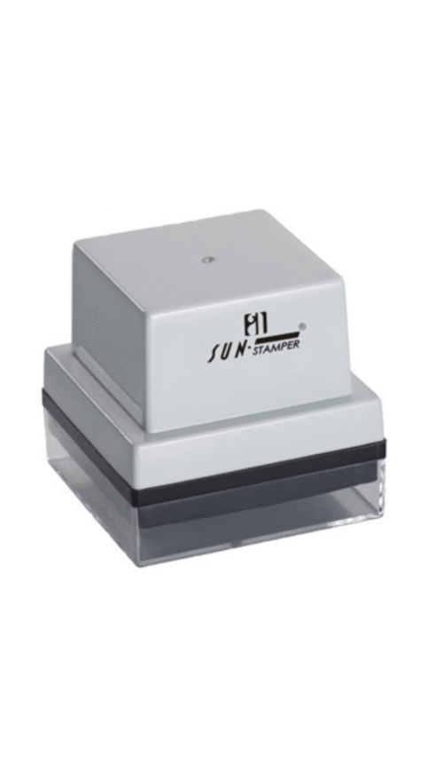 Type - Q (Round Stamp) 40X40 mm