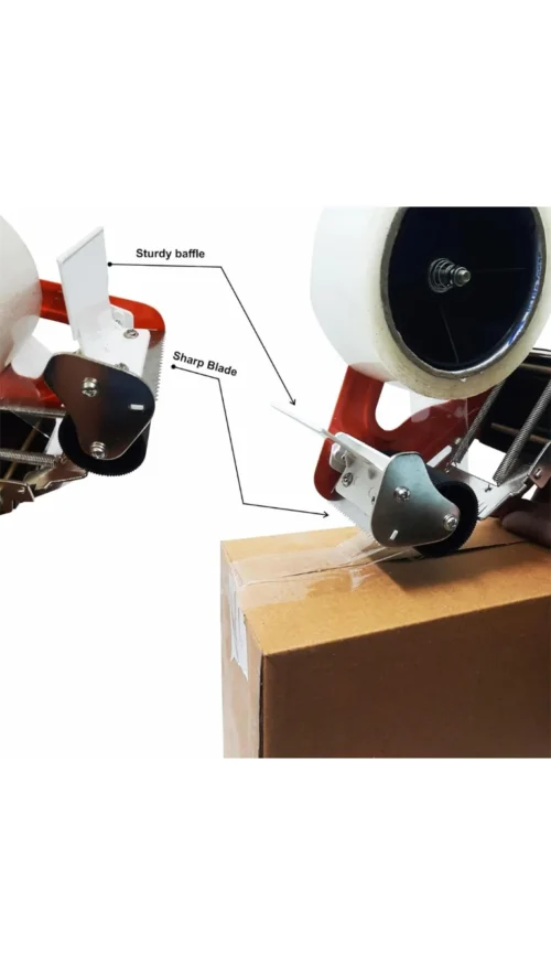 Gun Roll 2 inch Tape Dispenser and Packaging Cutter Tool - Image 2