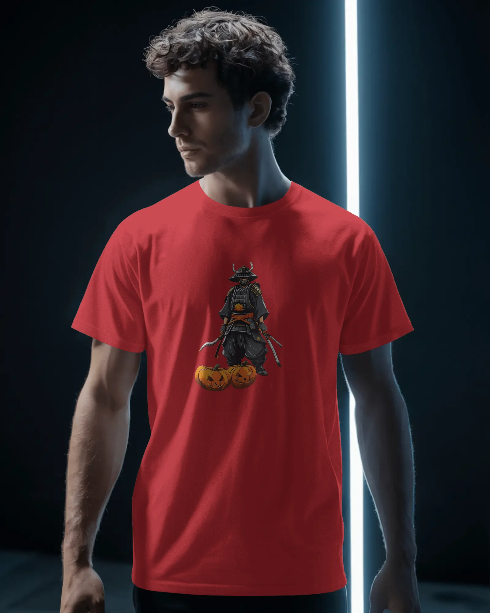 men-stylish-casual-tshirt-mockup-modern-athleisure-apparel-photography-dark-background-02259 (7) Samurai - Image 1